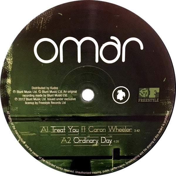 Omar : Treat You (12", EP)