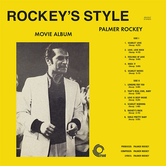 Palmer Rockey : Rockey's Style  (LP, Album, RE)