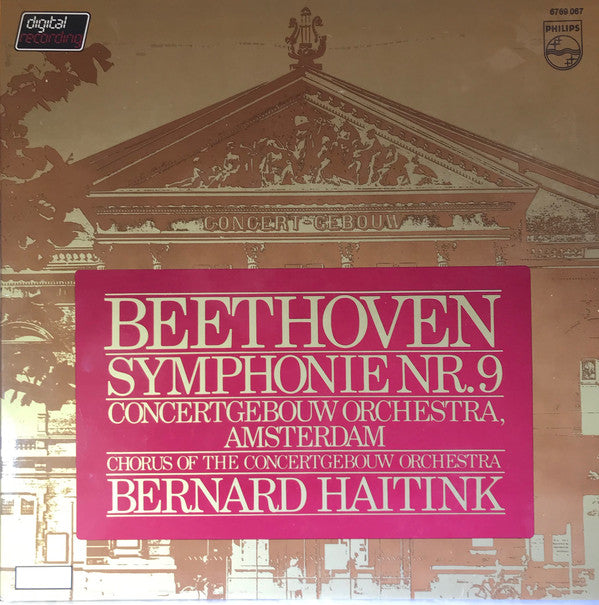 Ludwig Van Beethoven / Bernard Haitink / Concertgebouworkest : Symphonie Nr. 9 (2xLP)