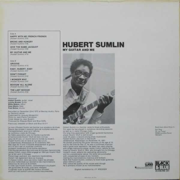 Hubert Sumlin : My Guitar And Me (LP, Album)