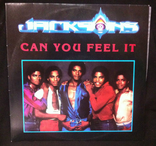 The Jacksons : Can You Feel It (12", Promo)