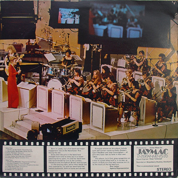 Ivy Benson & Her Orchestra* : I'd Like To Teach The World To Blow (LP, Promo)