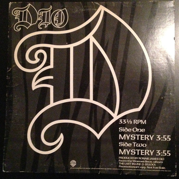 Dio (2) : Mystery (12", Promo)