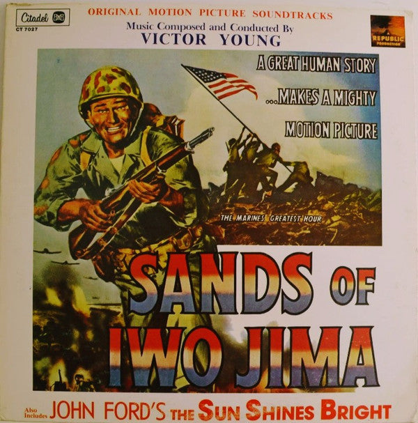 Victor Young : Sands Of Iwo Jima / The Sun Shines Bright (Original Motion Picture Soundtracks) (LP)