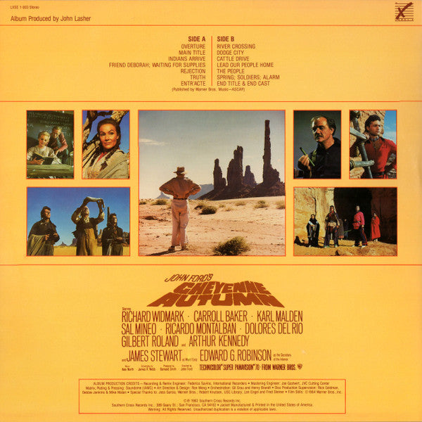 Alex North : Cheyenne Autumn (Original Motion Picture Score) (LP)