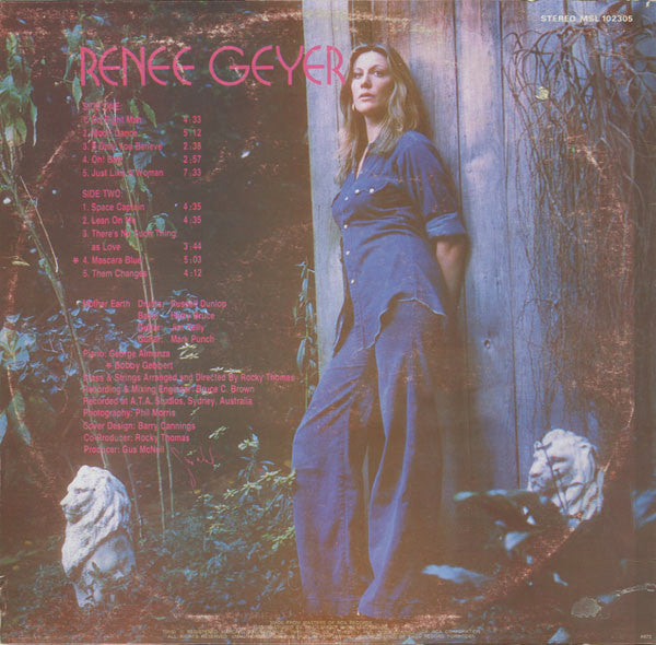 Renee Geyer : Renee Geyer (LP, Album)