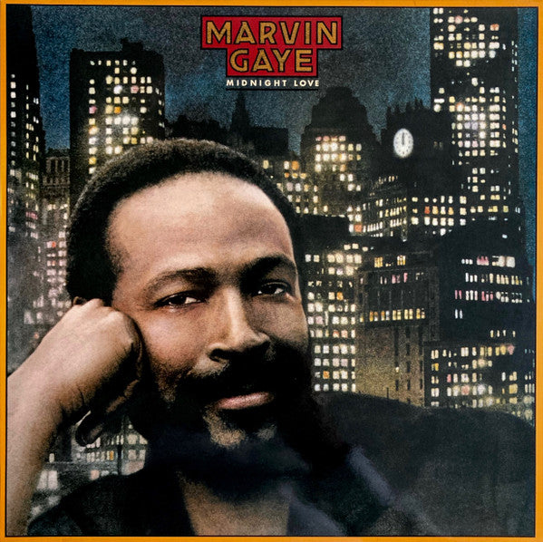 Marvin Gaye : Midnight Love (LP, Album, RE, 180)