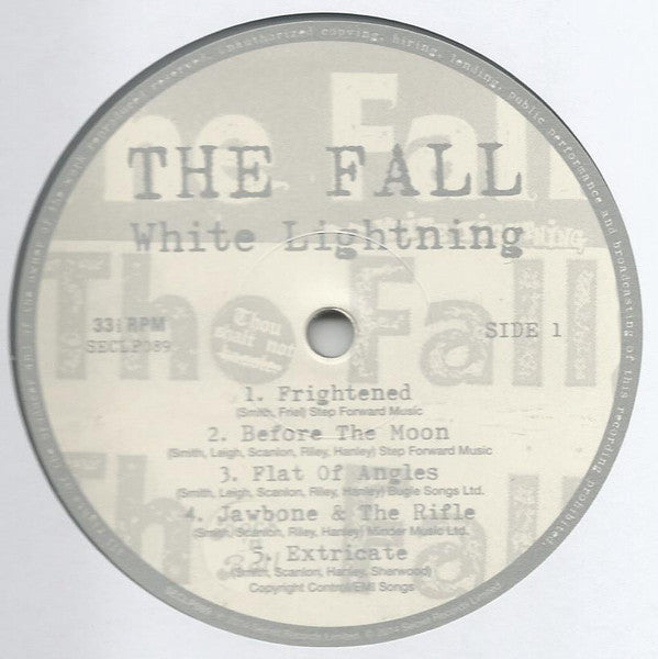 The Fall : White Lightning (LP, Comp, Ltd, Cle)