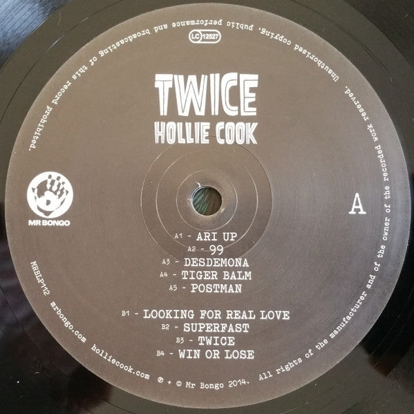 Hollie Cook : Twice (LP, Album)