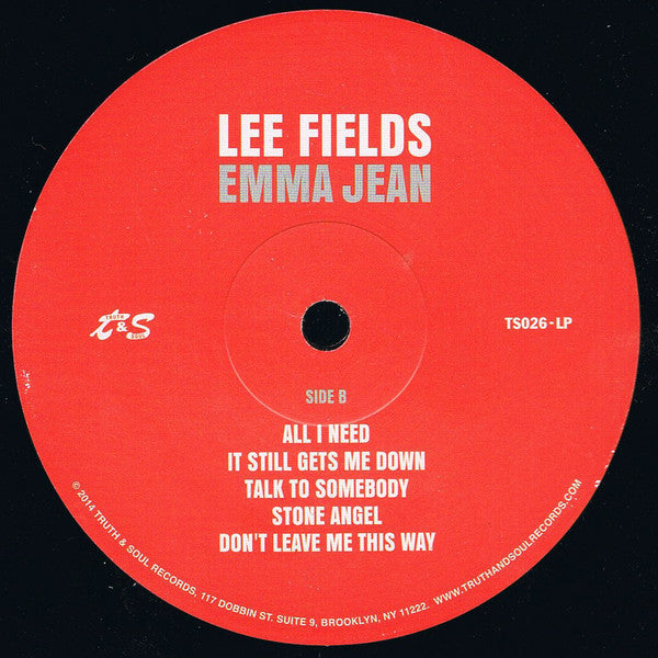 Lee Fields : Emma Jean (LP, Album)