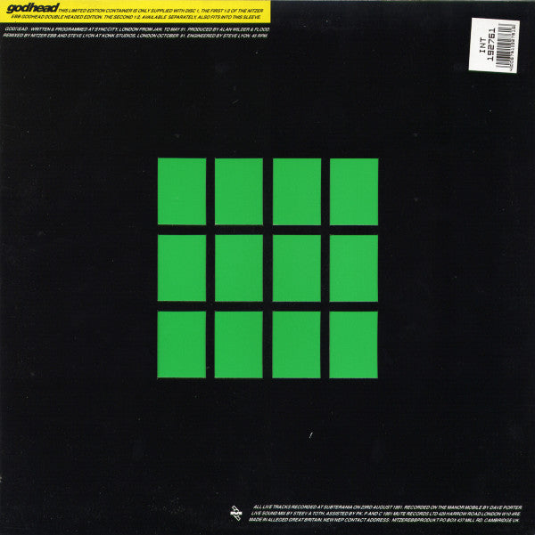 Nitzer Ebb : Godhead (12", Single, Ltd, Num, 1/2)