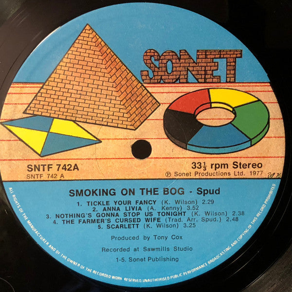 Spud (11) : Smoking On The Bog (LP, Album)