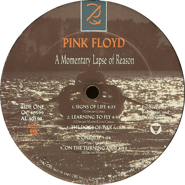 Pink Floyd : A Momentary Lapse Of Reason (LP, Album, Car)