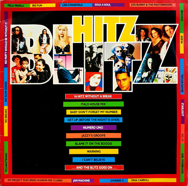 Various : Hitz Blitz (LP, Comp)