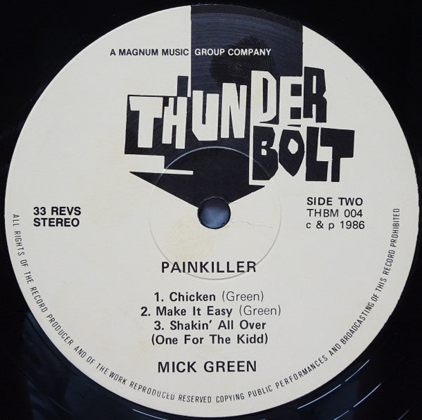 Mick Green : Painkiller (LP)