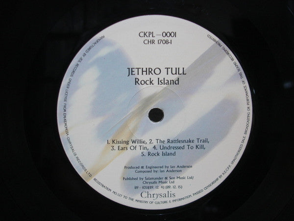 Jethro Tull : Rock Island (LP, Album)