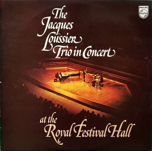 The Jacques Loussier Trio* : In Concert At The Royal Festival Hall (LP, Album)