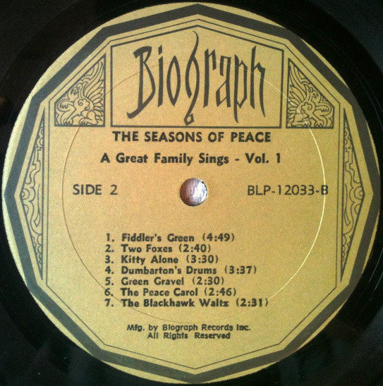 Various : The Seasons Of Peace (LP, Album)