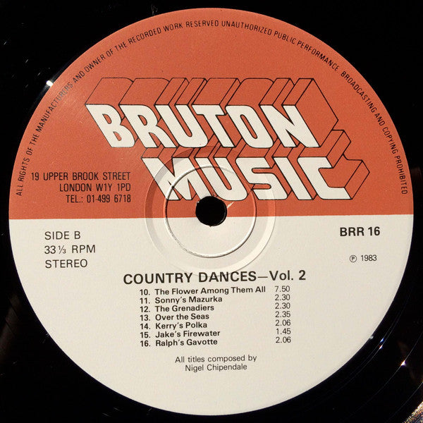 Various : Country Dances, Volume 2 (LP)