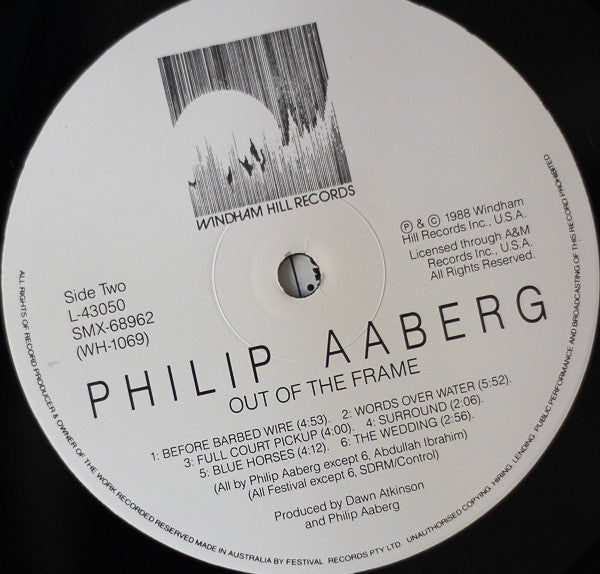 Philip Aaberg : Out Of The Frame (LP, Album)