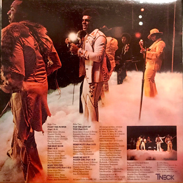 The Isley Brothers : The Heat Is On (LP, Album, Promo, Gat)