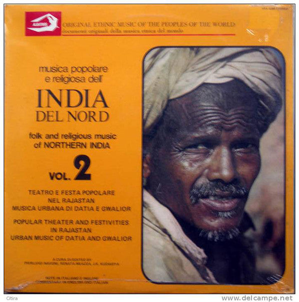 Various : Musica Popolare E Religiosa Dell' India Del Nord (Vol. 2) / Folk And Religious Music Of Northern India (LP, Album)