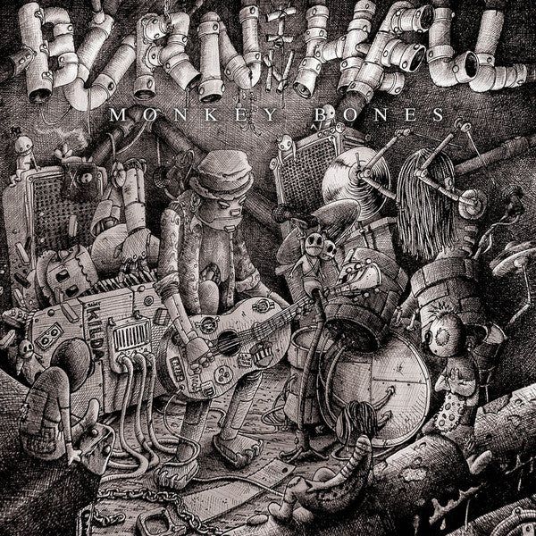 Burn In Hell : Monkey Bones (LP, Album)