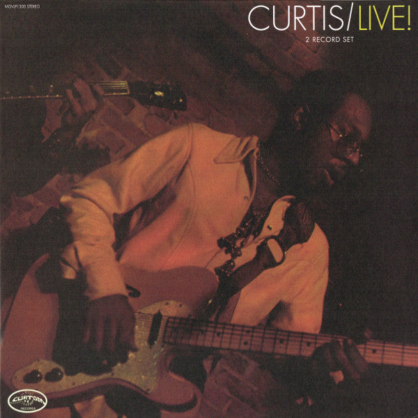 Curtis Mayfield : Curtis / Live! (2xLP, Album, RE, RM, 180)