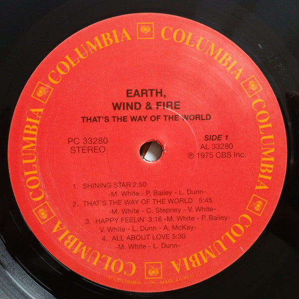 Earth, Wind & Fire : That's The Way Of The World (LP, Album, RE, RM, 180)