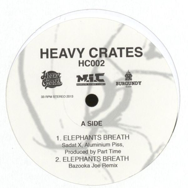 Various : Elephant's Breath / One Word Answer (12")