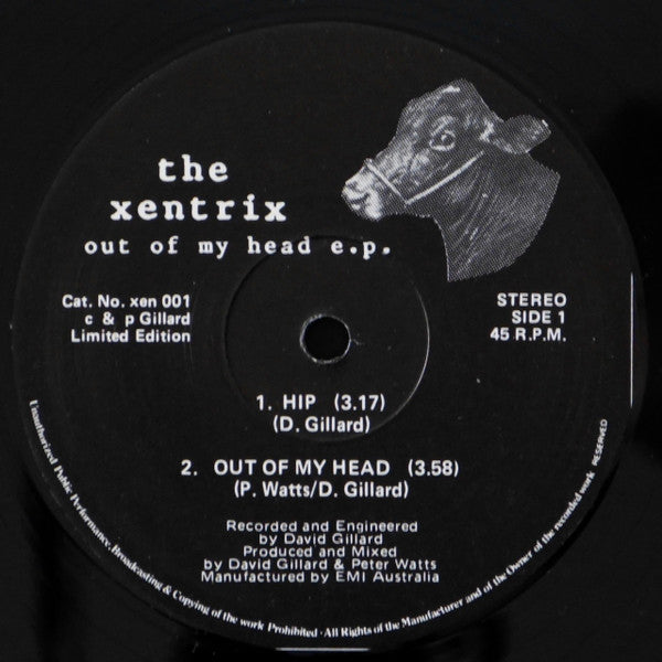 The Xentrix (4) : Out Of My Head (12", EP)