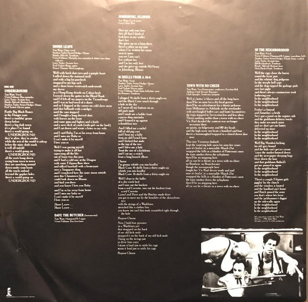 Tom Waits : Swordfishtrombones (LP, Album)