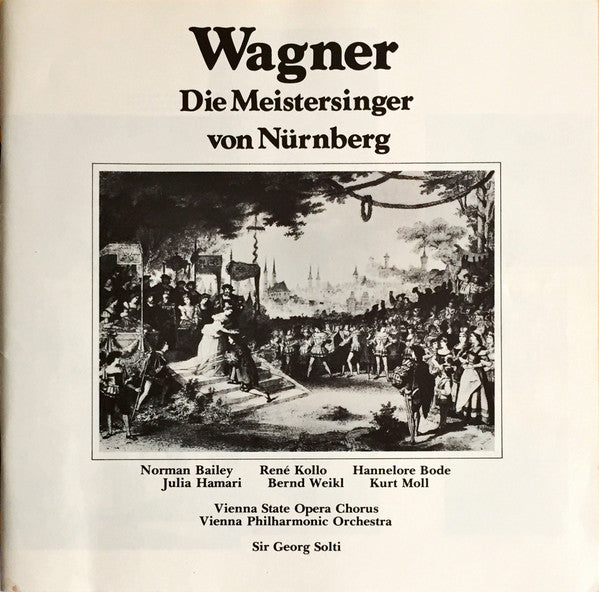 Richard Wagner : Georg Solti, Wiener Philharmoniker : Die Meistersinger von Nürnberg (5xLP + Box)