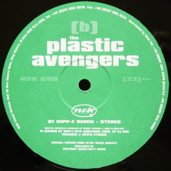 The Plastic Avengers : Remixed Grafitti (Part 2) (12")