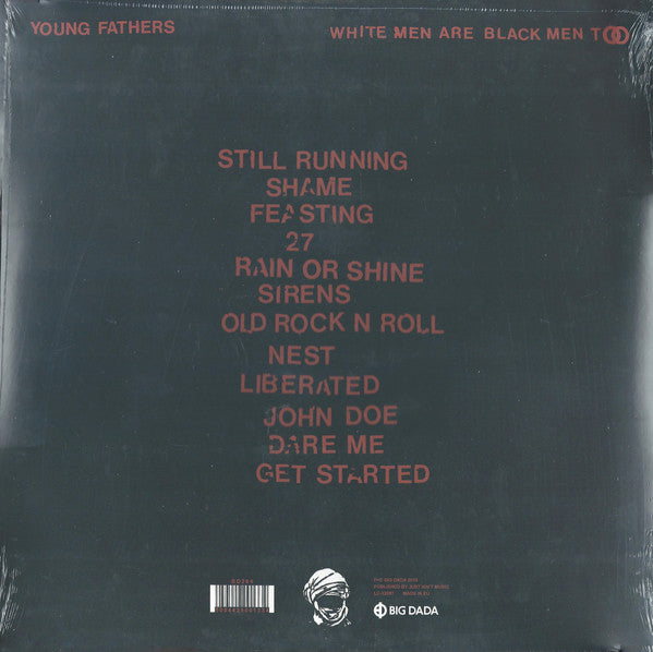 Young Fathers : White Men Are Black Men Too (LP, Album)