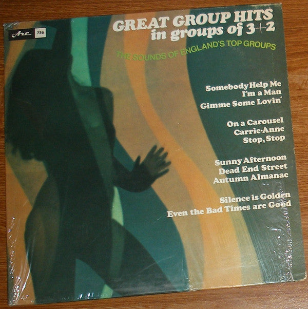 The Sounds Of England's Top Groups : Great Group Hits In Groups Of 3+2 (LP, Album)