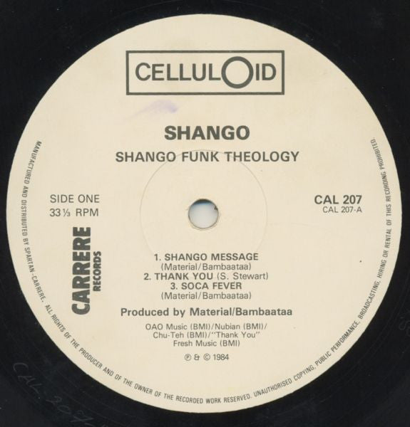 Shango : Shango Funk Theology (LP, Album)