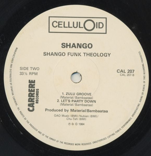 Shango : Shango Funk Theology (LP, Album)