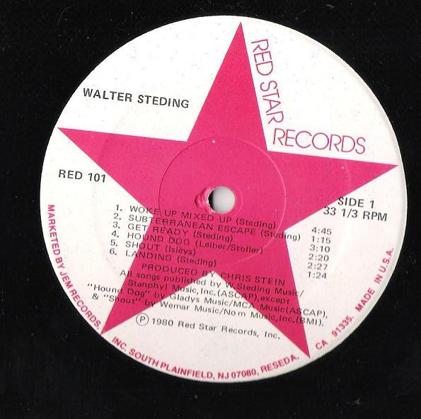 Walter Steding : Walter Steding (LP, Album)