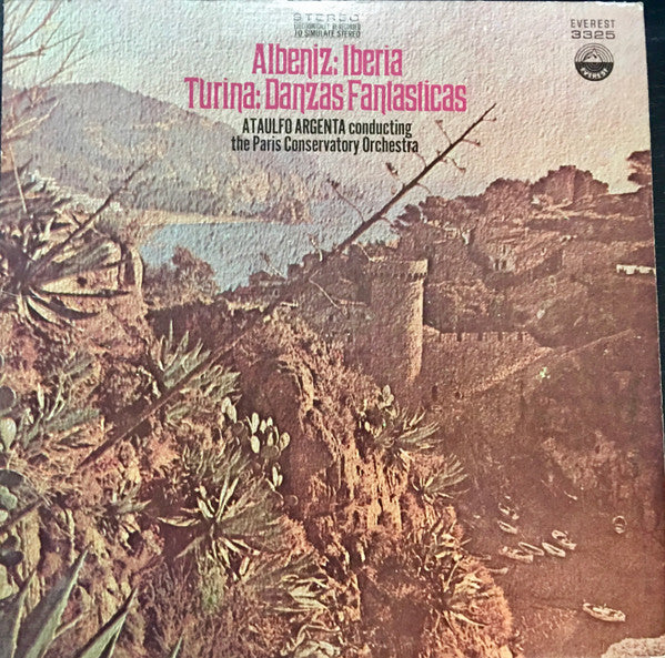 Albeniz* / Turina*, Ataulfo Argenta*, Paris Conservatory Orchestra* : Iberia / Danzas Fantasticas (LP)