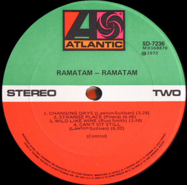 Ramatam : Ramatam (LP, Album)