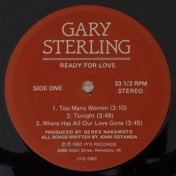 Gary Sterling : Ready For Love (LP)