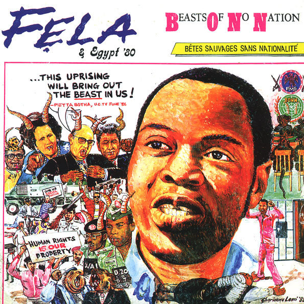 Fela Kuti & Egypt 80 : Beasts Of No Nation (LP, Album, RE)