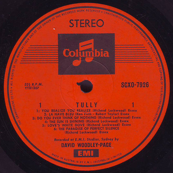 Tully (2) : Tully (LP, Album)