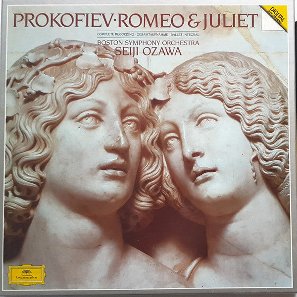 Sergei Prokofiev, Boston Symphony Orchestra, Seiji Ozawa : Romeo & Juliet - Complete Recording · Gesamtaufnahme · Ballet Integral (3xLP)