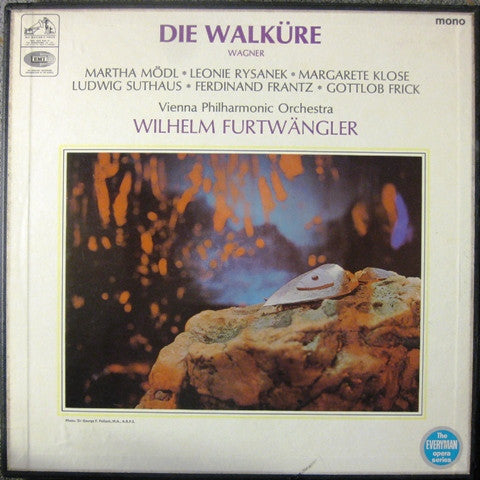 Richard Wagner, Wiener Philharmoniker, Wilhelm Furtwängler : Die Walküre (5xLP, Mono, RE, RP + Box)