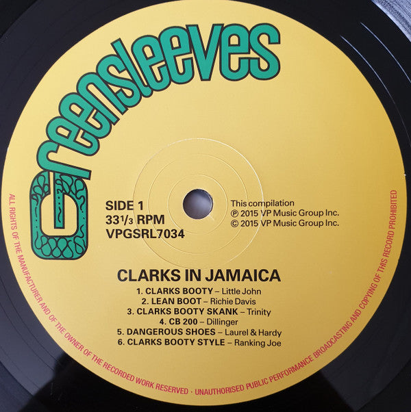 Various : Clarks In Jamaica  (LP, Comp)