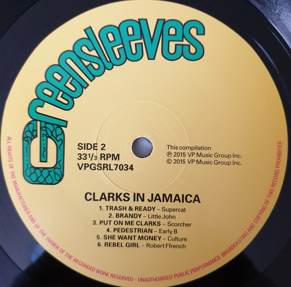 Various : Clarks In Jamaica  (LP, Comp)