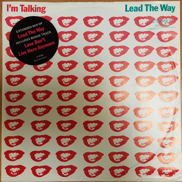 I'm Talking : Lead The Way (12", Ltd)