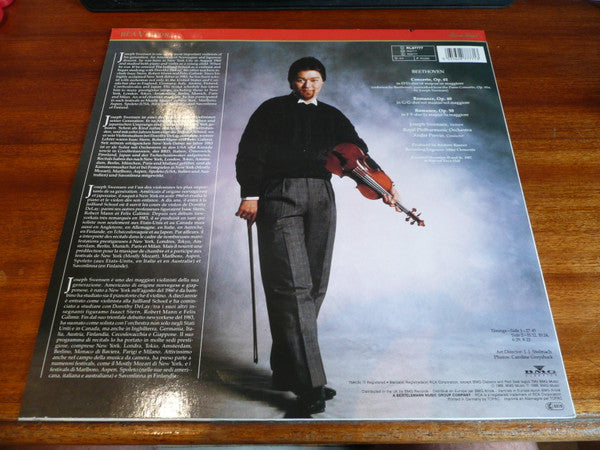 Ludwig van Beethoven, Joseph Swensen, The Royal Philharmonic Orchestra, André Previn : Violin Concertos - 2 Romances (LP)